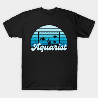 Cool Aquarist Fishkeeper Aquascaping Gift T-Shirt